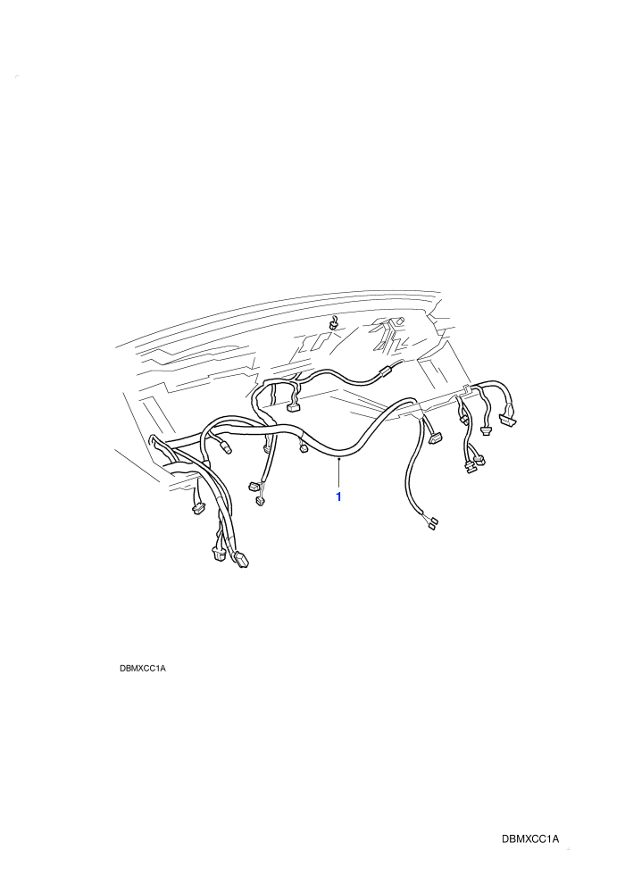 Harness-Facia ((+)CDN/MEX/USA,LHD,With Petrol Engines)