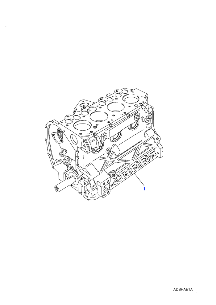 Short Engine (2.5L 4 Cyl Turbo Diesel)