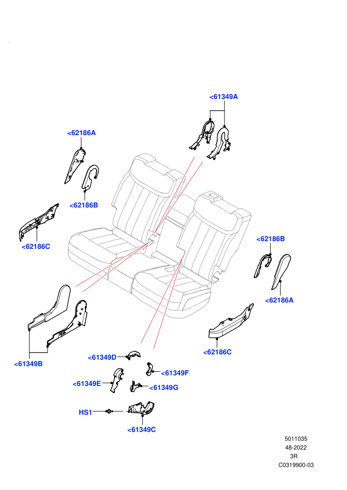 Rear Seat Pads/Valances & Heating (Valances)