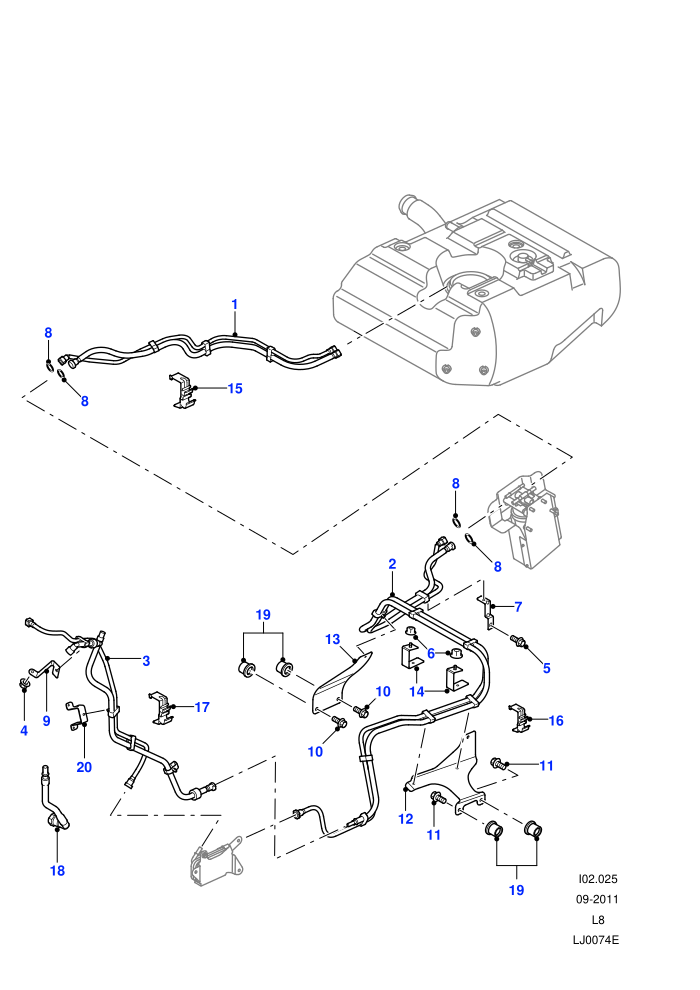 Fuel Lines ((V)FROM7A000001)