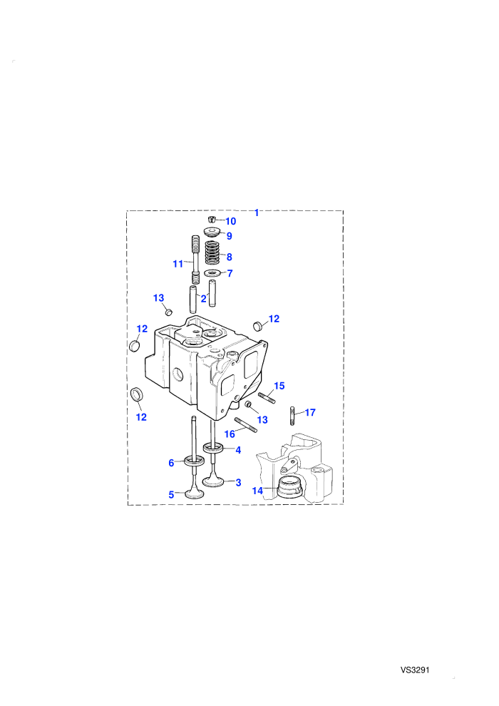 Cylinder Head (2.4L 4 Cyl VM Turbo Diesel)