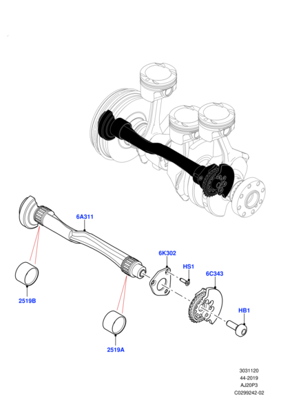 LR140925 LAND ROVER
