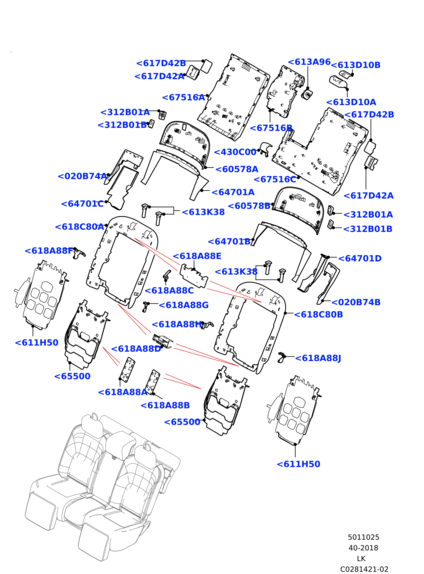 LR110667 LAND ROVER