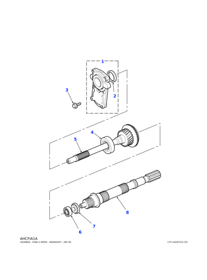 FTC2737 OEM Шайба вторичного вала КПП R380