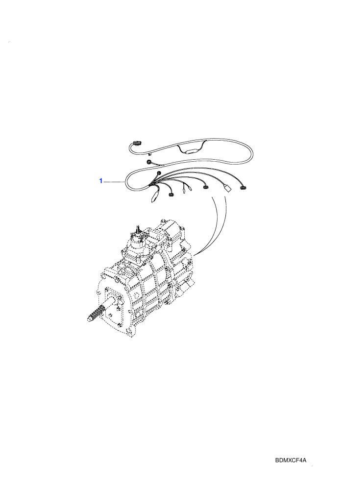 Harness-Gearbox-From (V) MA647645