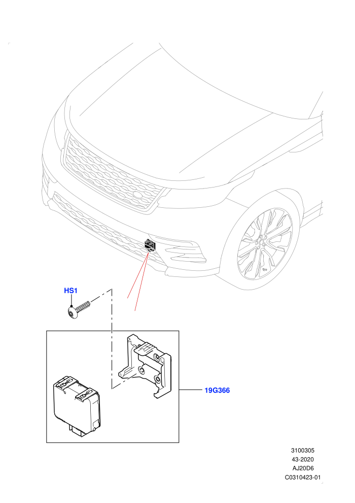Speed Control (3.0L AJ20D6 Diesel High,ACC + Stop/go + Cra,Adaptive Cruise Control with Stg As,With Speed Control)((V)FROMMA000001)