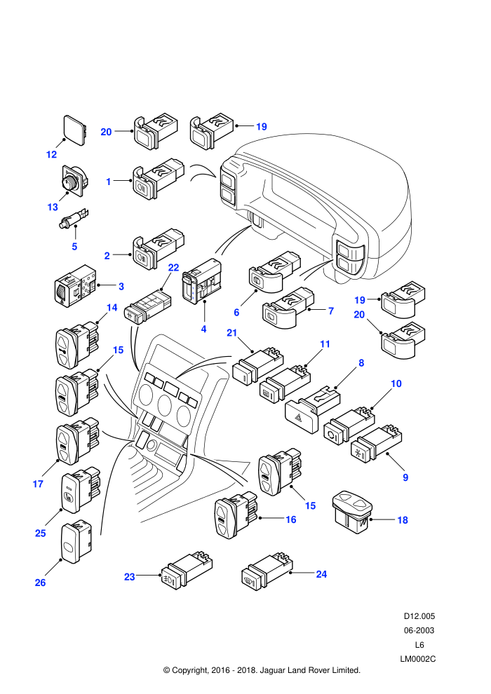 Instrument Panel ((V)TO3A999999)