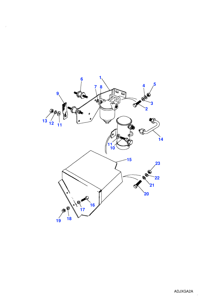 External Fuel Pump Mountings (With Petrol Engines)