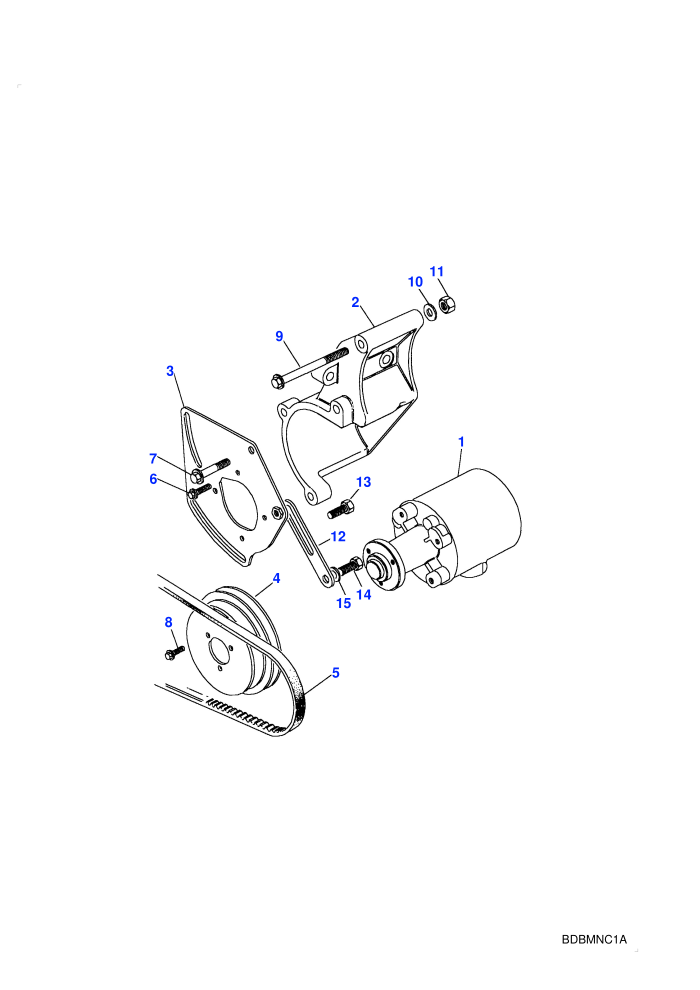Power Steering Pump (2.5L 200 Tdi,5 Speed Manual Transmission,Less Catalyst)