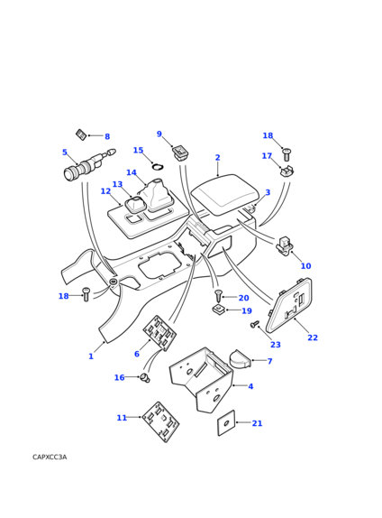 FJL101680PMA BRITPART Чехол ручки КПП D2