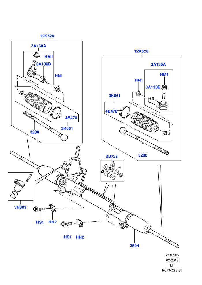 Steering Gear ((V)TO9A999999)