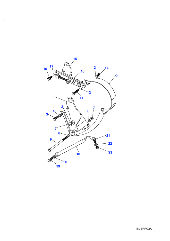 Alternator Mounting (V8 EFI Petrol)