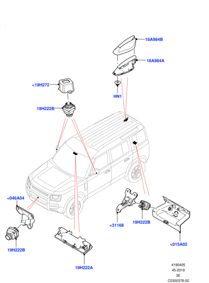 LR129442 LAND ROVER