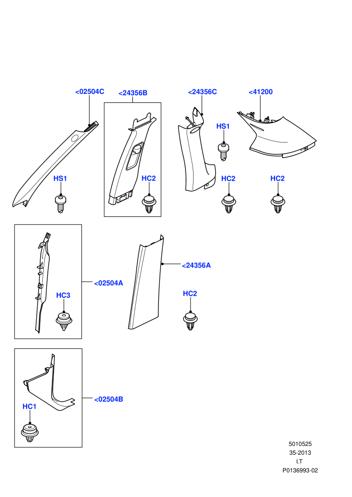 Side Trim (Front And Rear)((V)TO9A999999)