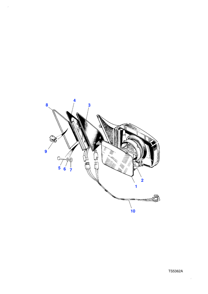 Door Mirrors-Manual & Electric-From (V) GA441004