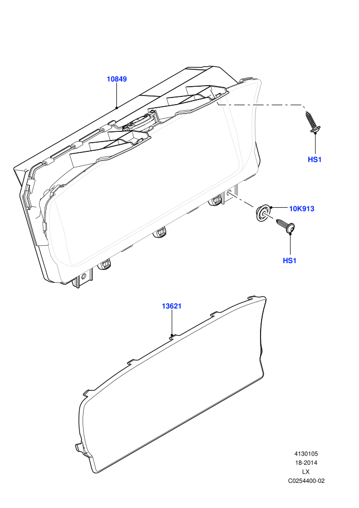 Instrument Cluster (Full TFT/LCD Instrument Cluster)