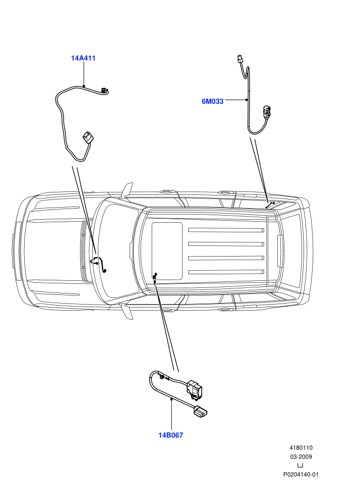 Electrical Wiring - Engine And Dash (Link)((V)FROMAA000001)