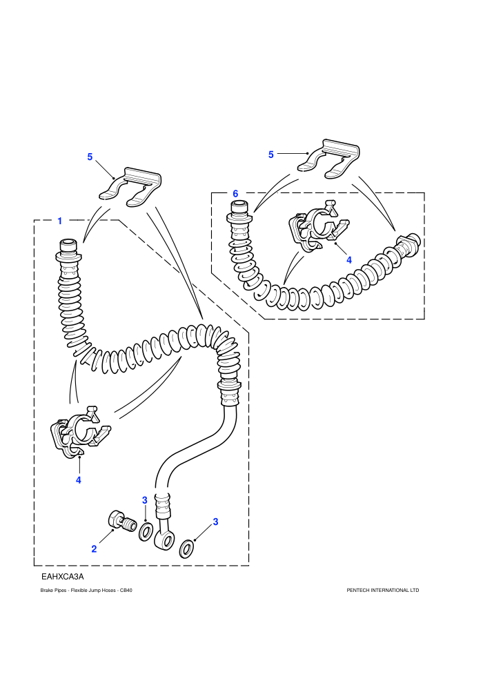 Flexible Jump Hoses