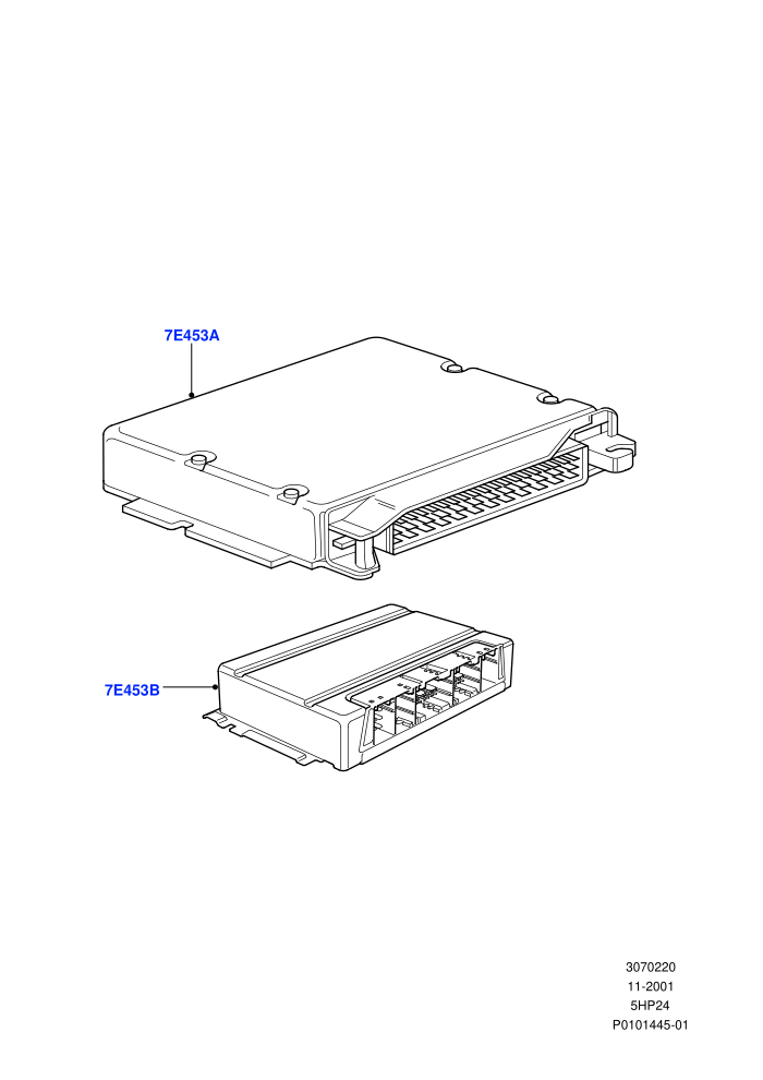 Transmission Modules And Sensors (5 Speed Automatic - Steptronic,M62 B44 4.4 V8 Petrol)