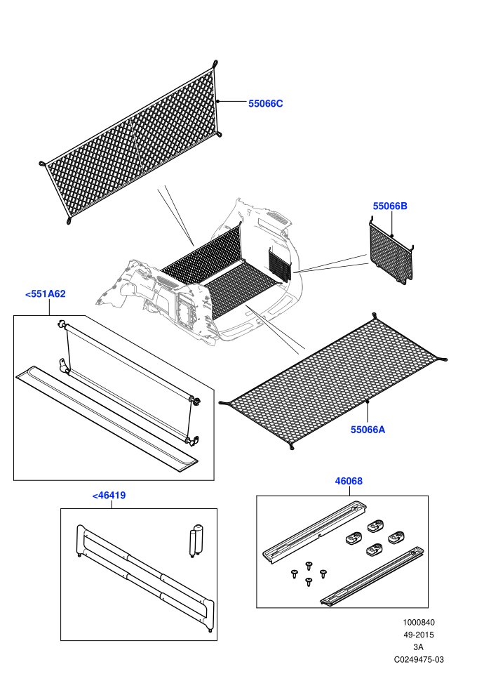 Load Retention Systems (Halewood (UK))(Accessory)