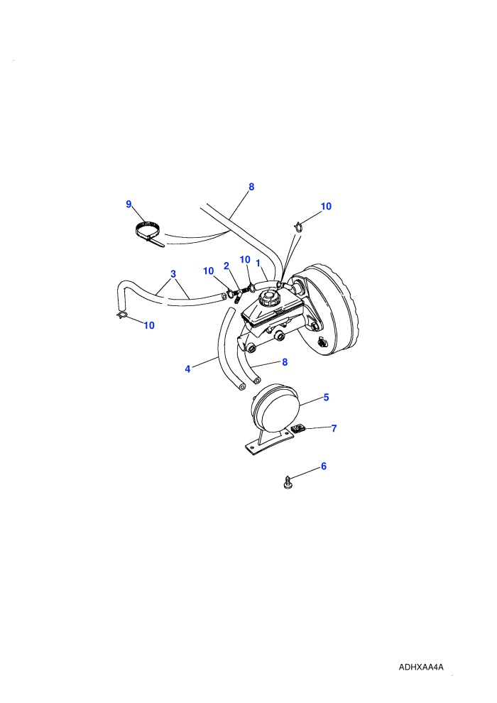 Vacuum Hoses (With Air Conditioning)((V)FROMAA273532)