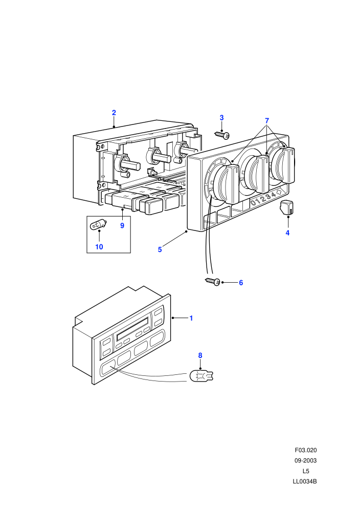 Control Assembly Front