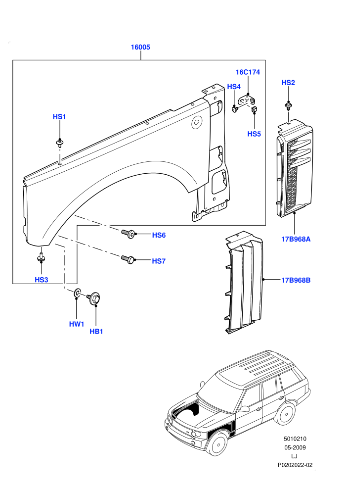 Dash Panel And Front Fenders ((V)FROMAA000001)