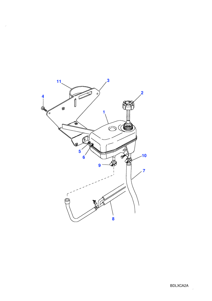 Expansion Tank (2.5L I4 TDi L/R,5 Speed Manual Transmission,Diesel VM,Less Catalyst)