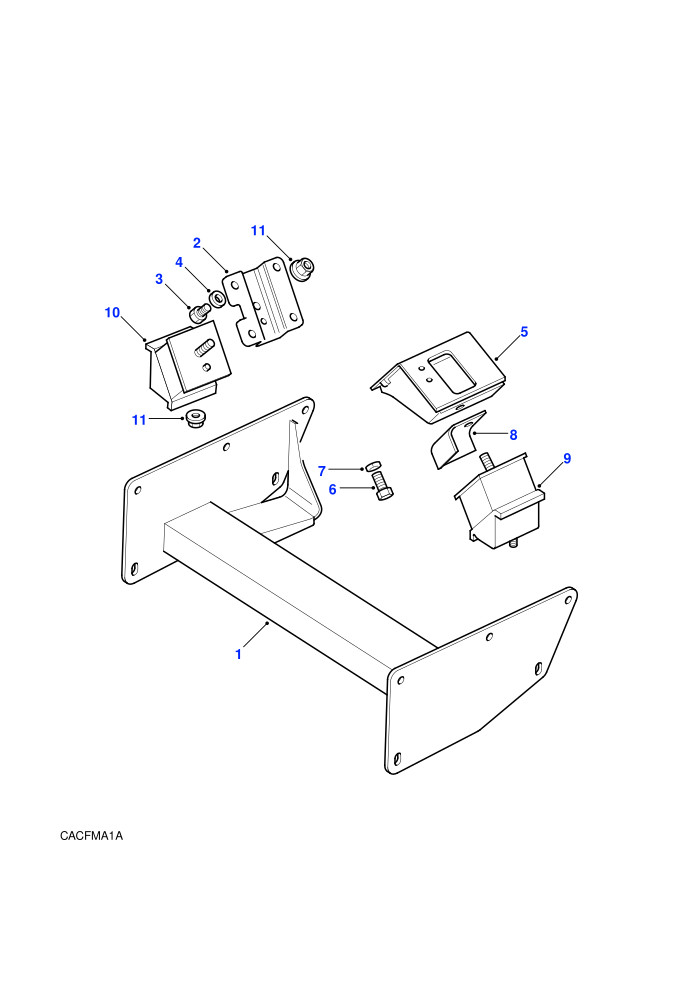 Transmission Mountings (Manual Transmission)