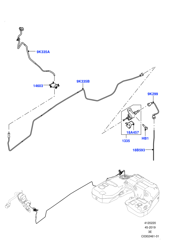 Auxiliary Fuel Fired Pre-Heater (Fuel Fired Heater With Park Heat,Fuel Heater W/Pk Heat With Remote,With Fuel Fired Heater)(Heater Fuel Supply)