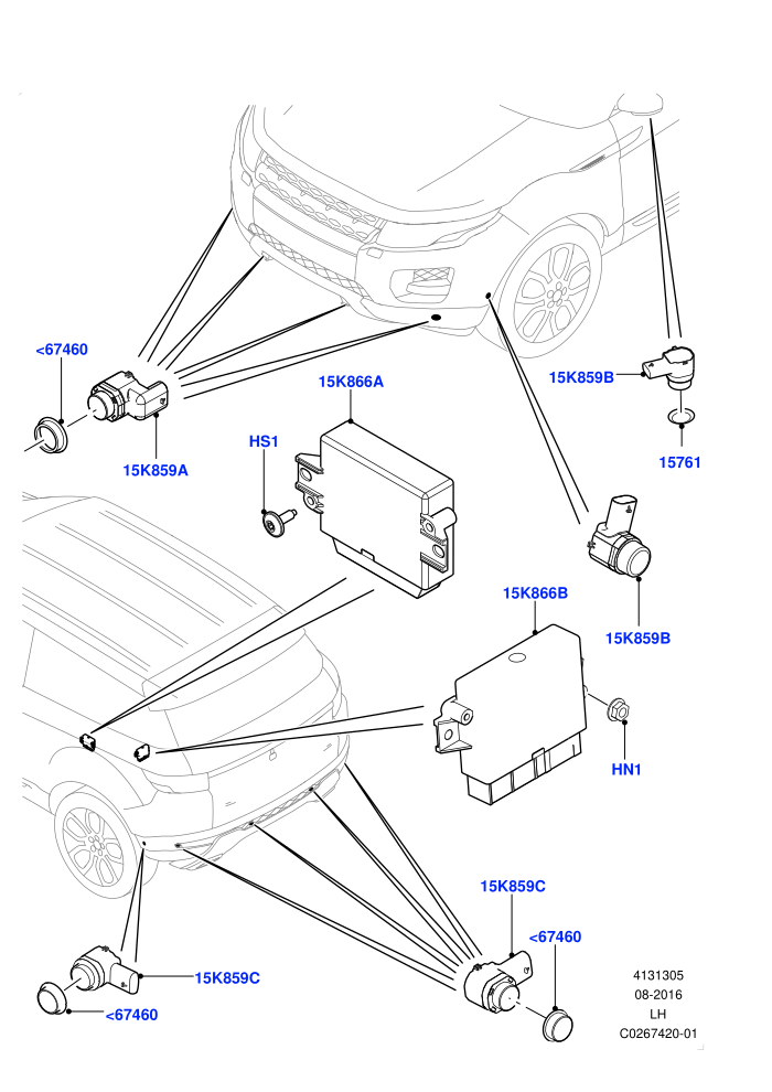Parking Distance Control (Changsu (China))((V)FROMEG000001)
