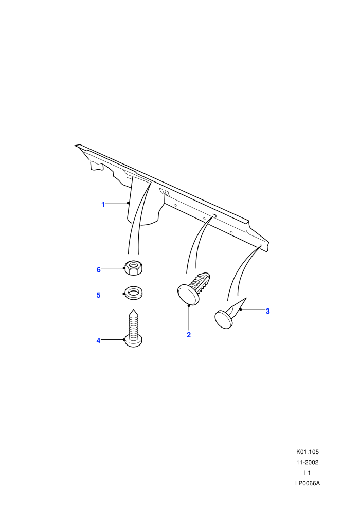 Facia Moulding-To (V) 1A999999