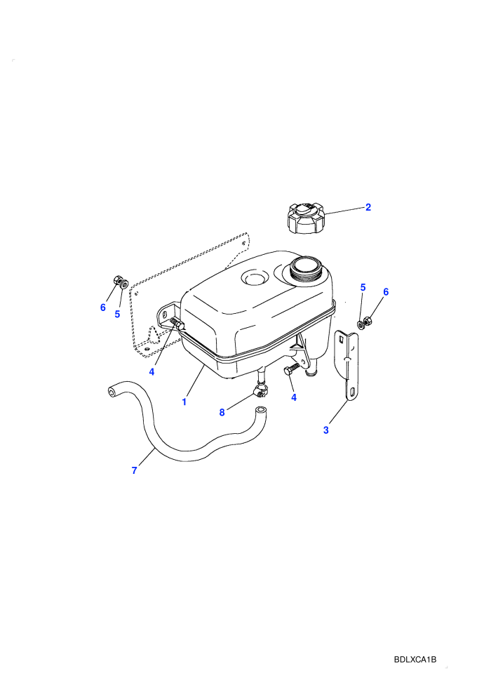 Expansion Tank (With Petrol Engines)((V)FROMMA647645)