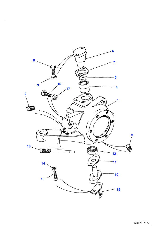 Swivel Pin Housing-To (V) KA930455