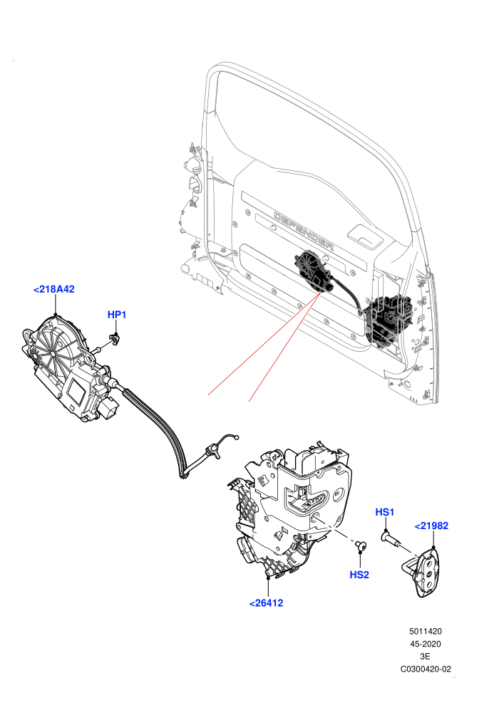 Luggage Compt/Tailgte Lock Controls