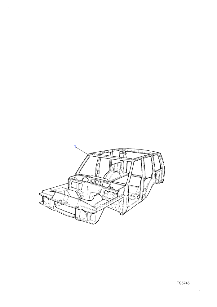 Bodyshell (4 Door Station Wagon)((V)TOGA464553)
