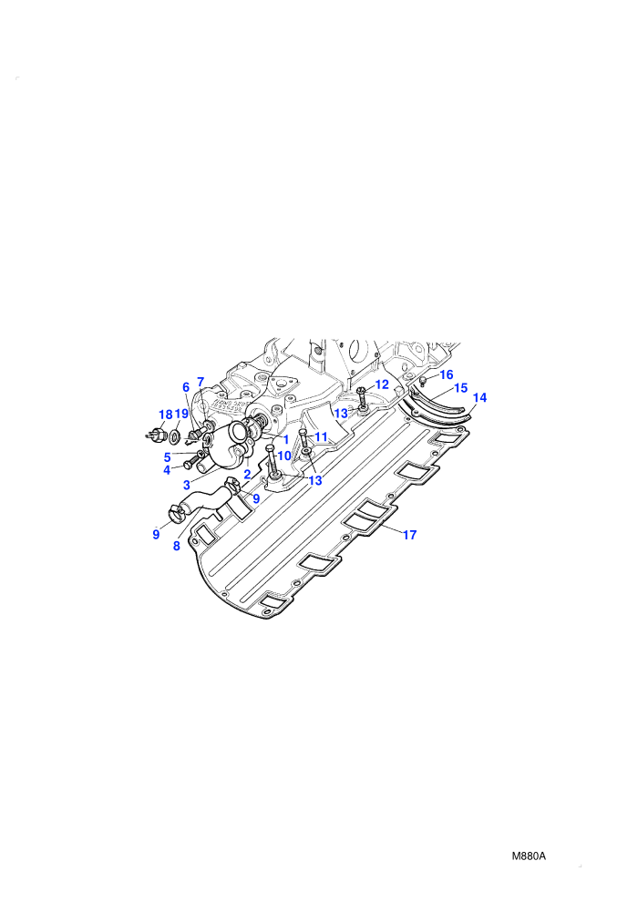 Inlet Manifold-Gasket (V8 Twin Carb L/R Petrol)
