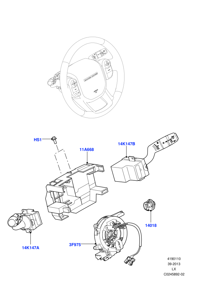 Switches (Steering Column)