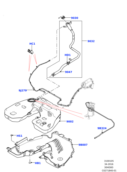 LR093364 LAND ROVER