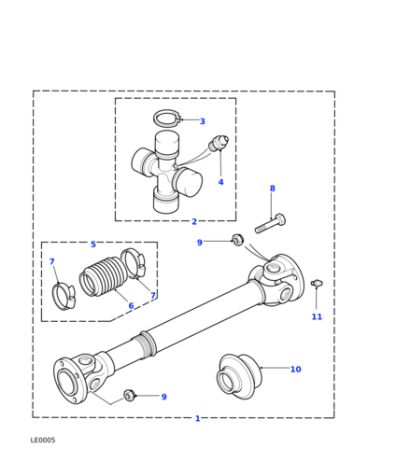 CN100508L LAND ROVER Хомут крепежный большой