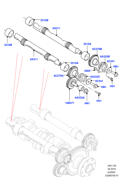 LR139692 LAND ROVER