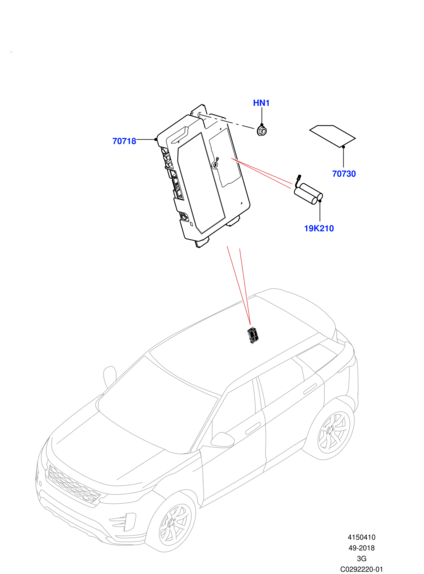 LR143099 LAND ROVER