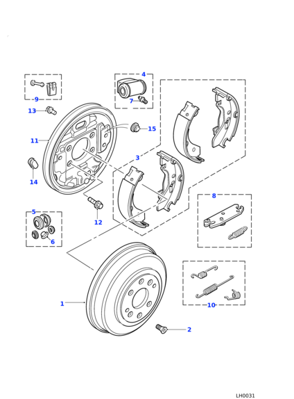 SML100070 OEM Тормозной цилиндр задний FR до 2001 E