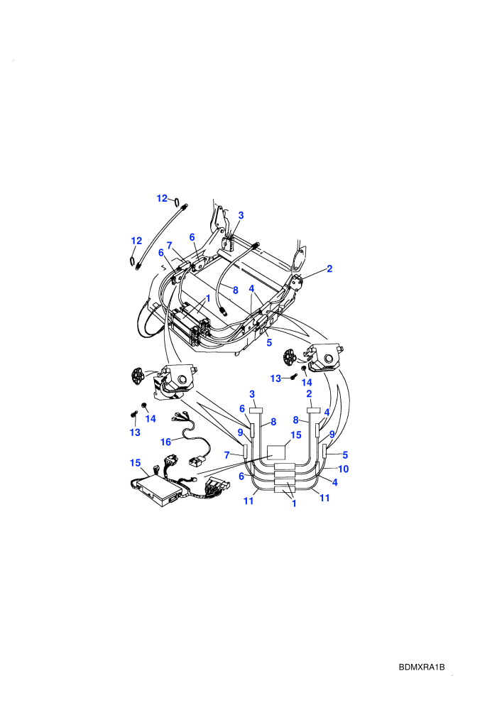 Seat-Motors & Cables (Memory)