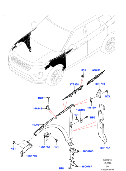 LR127902 LAND ROVER