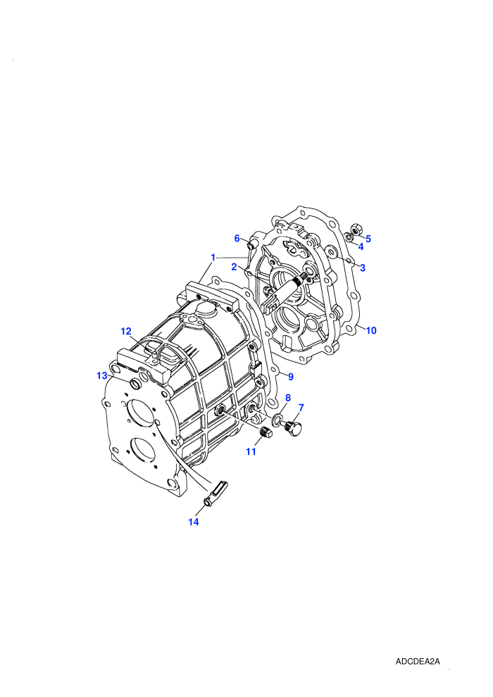 Gearcase (5 Speed Manual Transmission,Manual Transmission)