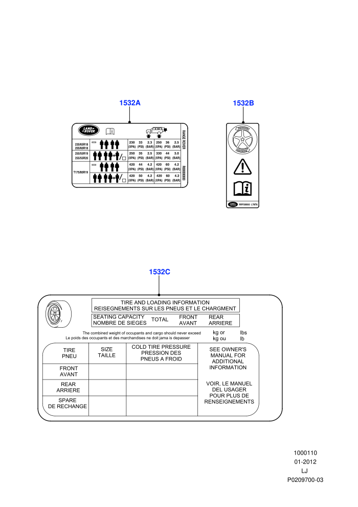 Labels (Wheels And Tyres Labels)((V)FROMAA000001)