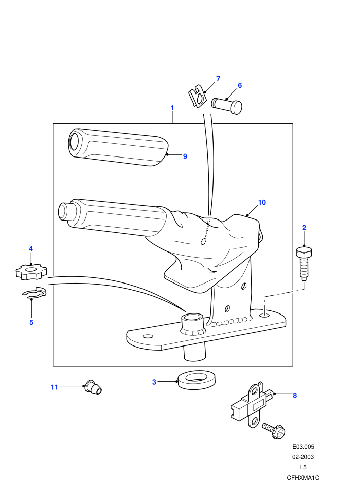 Handbrake Lever