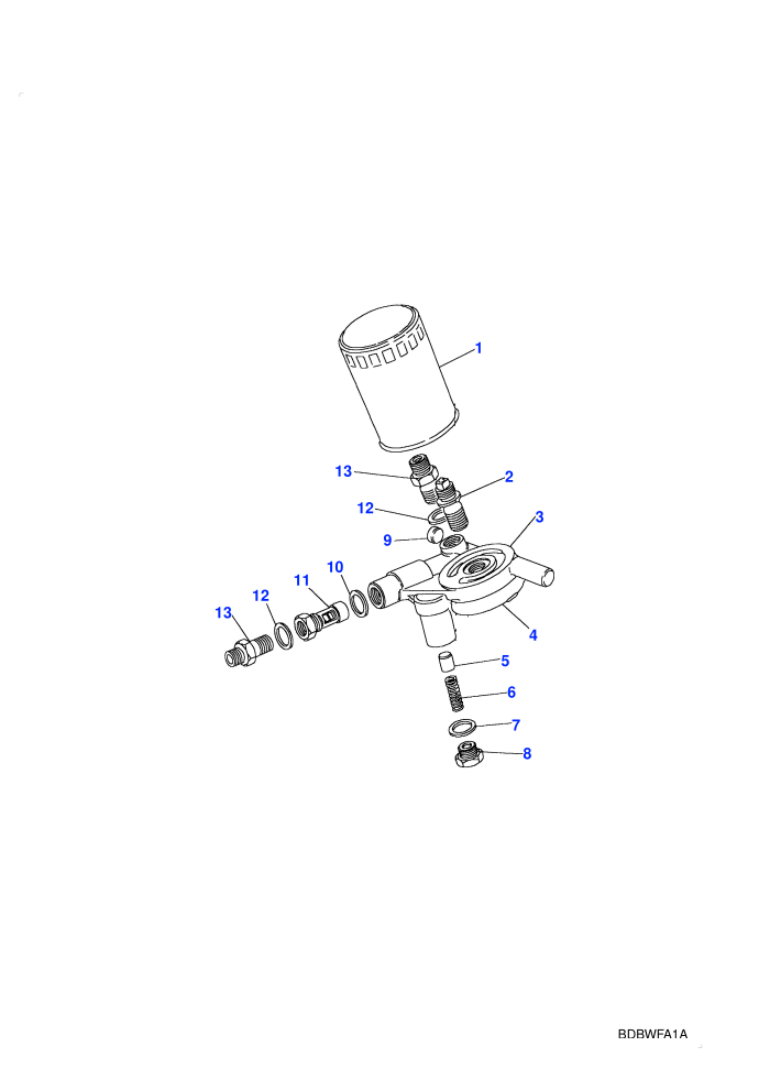 Filter & Adaptor (2.5L Turbo Diesel VM)