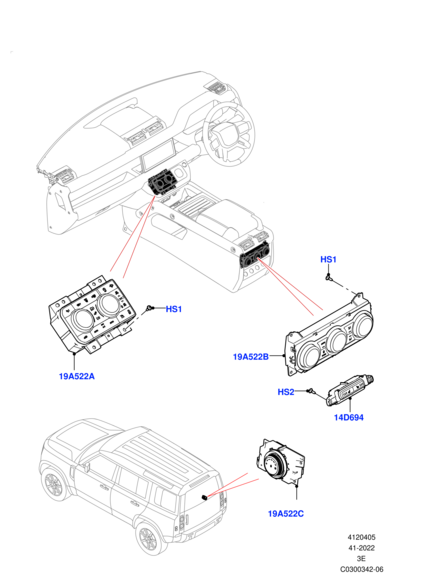 LR130644 LAND ROVER